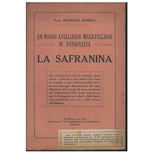 Seller image for LA SAFRANINA - Un nuovo ausiliario meraviglioso in fotografia for sale by Invito alla Lettura