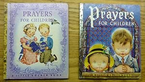 Two Little Golden Books - Prayers for Children - different illustrators - different editions