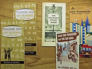 Another San Francisco Bonanza - old - mid-1950's and later - five items - trade advertising - cit...