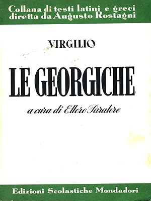 Bild des Verkufers fr Le Georgiche. Libri I-II zum Verkauf von Librodifaccia