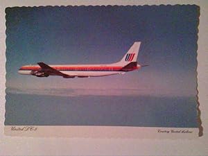 Bild des Verkufers fr AK. Courtesy United Airlines. DC-8-61. zum Verkauf von ABC Versand e.K.