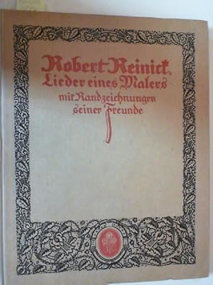 Robert Reinick - Lieder eines Malers mit Handzeichnungen seiner Freunde,