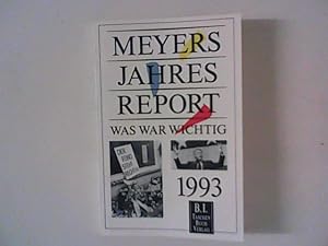 Seller image for Meyers Jahresreport 1993 for sale by ANTIQUARIAT FRDEBUCH Inh.Michael Simon