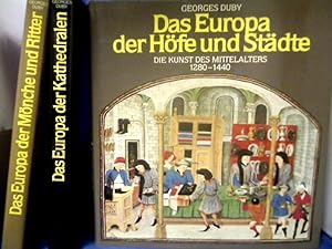 Bild des Verkufers fr Die Kunst des Mittelalters. 3 Bnde. Band I: Das Europa der Mnche und Ritter 980-1140 ; Band II. Das Europa der Kathedralen 1140-1280, Band III. Das Europa der Hfe und Stdte 1140-1280. zum Verkauf von Antiquariat Michael Solder