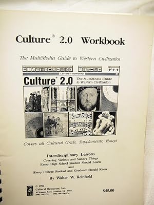 Imagen del vendedor de CULTURE 2.0 WORKBOOK: The Multimedia Guide to Western Civilization a la venta por Prestonshire Books, IOBA