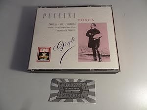 Imagen del vendedor de Puccini: Tosca (Rom 1938) [2 CD-Box + Libretto]. Caniglia - Gigli - Borgioli. a la venta por Druckwaren Antiquariat