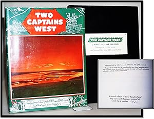 Bild des Verkufers fr Two Captains West; an Historical Tour of the Lewis and Clark Trail zum Verkauf von Blind-Horse-Books (ABAA- FABA)