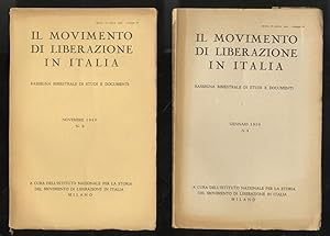 Movimento (il) di Liberazione in Italia. Rassegna bimestrale di studi e documenti. N° 3 - Novembr...