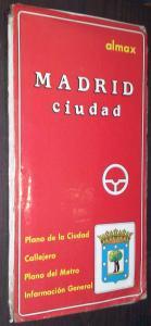 Seller image for Madrid ciudad. Plano de la ciudad. Callejero. Plano del Metro. Informacin general for sale by Librera La Candela