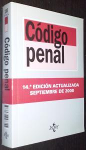 Image du vendeur pour Cdigo penal. 14? edicin. Edicin actualizada septiembre de 2008 mis en vente par Librera La Candela