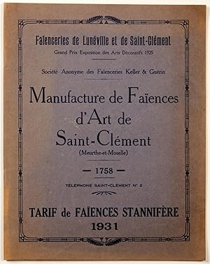 Faïencerie de Saint Clément