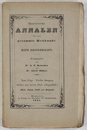 Aetiologischer Beitrag zur Entzündung der fibro-serösen Membranen des Herzens. Von Hof- und Bergm...