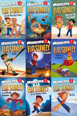Seller image for Flat Stanley Series by Jeff Brown LEVEL 2 READERS Collection 9 Book Set for sale by Lakeside Books