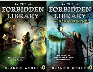 Bild des Verkufers fr FORBIDDEN LIBRARY Childrens Fantasy Series by Django Wexler PAPERBACK Set 1-2 zum Verkauf von Lakeside Books