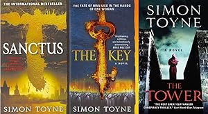 Seller image for Simon Toyne RUIN TRILOGY Suspense Series SANCTUS KEY TOWER Set of Books 1-3 for sale by Lakeside Books