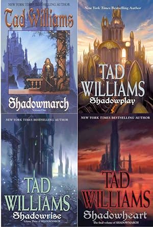 Immagine del venditore per SHADOWMARCH Fantasy Series by Tad Williams Paperback Collection Set of Books 1-4 venduto da Lakeside Books