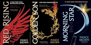 Immagine del venditore per Pierce Brown's RED RISING Sci Fi Action Series Collection Set of Books 1-3 venduto da Lakeside Books