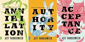 Imagen del vendedor de Jeff VanderMeer SOUTHERN REACH TRILOGY Annihilation Acceptance Authority Set 1-3 a la venta por Lakeside Books