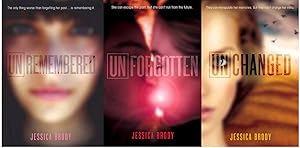 Seller image for Jessica Brody UNREMEMBERED TRILOGY Young Adult Sci Fi Series Paperback Set 1-3 for sale by Lakeside Books