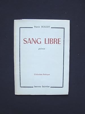 Seller image for Sang libre - for sale by Le Livre  Venir