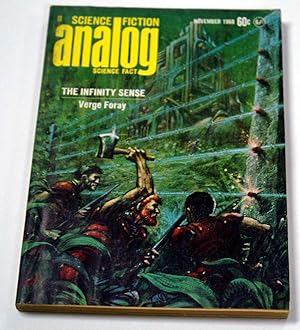 Bild des Verkufers fr ANALOG Science Fiction/ Science Fact: November, Nov. 1968 zum Verkauf von Preferred Books