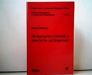 Die spanische Universität in Geschichte und Gegenwart. Eine Untersuchung des Autonomie-Problems. ...