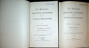 Bild des Verkufers fr Die Bakterien unserer Trink- und Nutzwsser : insbesondere des Wassers der Chemnitzer Wasserleitung. 2 Teile. (=Sonderabdruck aus dem 11 und 12 Bericht der Naturwissenschaftlichen Gesellschaft zu Chemnitz). zum Verkauf von ANTIQUARIAT.WIEN Fine Books & Prints