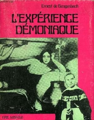 Imagen del vendedor de L'EXPERIENCE DEMONIAQUE. a la venta por Le-Livre