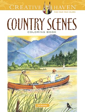 Image du vendeur pour Country Scenes Coloring Book (Paperback or Softback) mis en vente par BargainBookStores