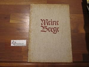 Bild des Verkufers fr Meine Berge : Das Bergbuch. unter Mitarb. von Walter Schmidkunz zum Verkauf von Antiquariat im Kaiserviertel | Wimbauer Buchversand