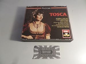 Image du vendeur pour Puccini: Tosca (Paris 1967) [2 CD-Box + Libretto]. mis en vente par Druckwaren Antiquariat