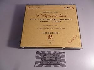 Image du vendeur pour Vedi: I Vesri Siciliani (Florenz 1951) [3 CD-Box Libretto]. mis en vente par Druckwaren Antiquariat