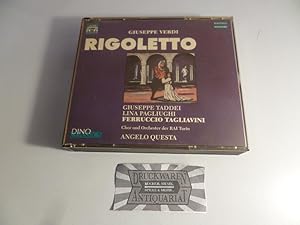 Bild des Verkufers fr Verdi: Rigoletto (Turin 1954) [2 CD-Box + Libretto]. zum Verkauf von Druckwaren Antiquariat