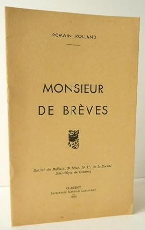 MONSIEUR DE BREVES.