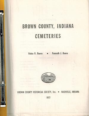 Brown County, Indiana Cemeteries