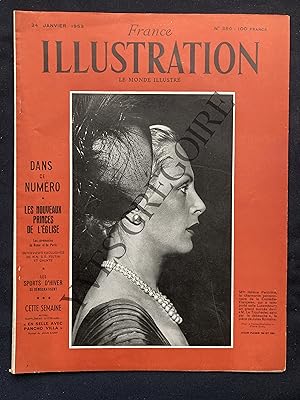 FRANCE ILLUSTRATION-N°380-24 JANVIER 1953
