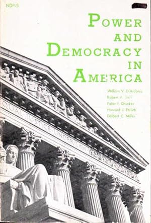 Bild des Verkufers fr Power and Democracy in America zum Verkauf von Goulds Book Arcade, Sydney