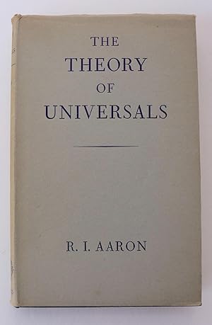 The Theory of Universals.