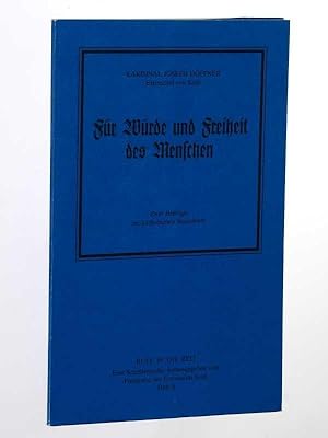 Seller image for Fr Wrde und Freiheit des Menschen. Zwei Beitrge zur katholischen Soziallehre. for sale by Antiquariat Lehmann-Dronke