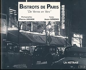 Bild des Verkufers fr Bistrots de Paris "De Verres en Vers" zum Verkauf von LIBRAIRIE GIL-ARTGIL SARL