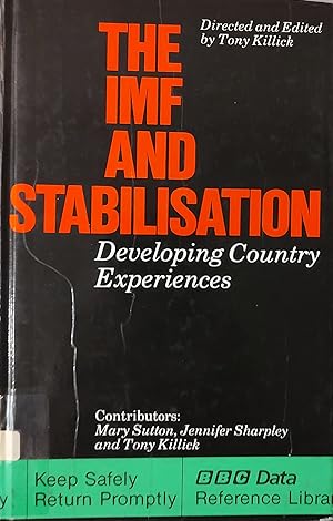 Seller image for International Monetary Fund and Stabilisation: Developing Country Experience for sale by Shore Books