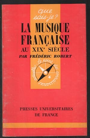 La musique francaise au XIXe siècle