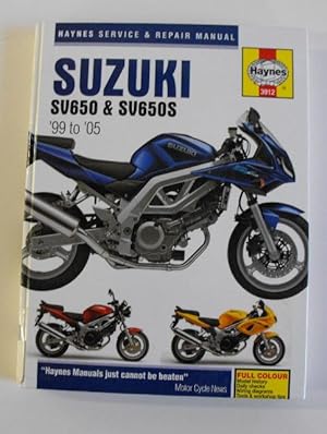 Seller image for Suzuki SV650 & SV650S 1999 to 2005 (Haynes Service & Repair Manual) for sale by Friends of PLYMC