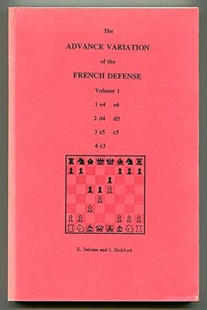 Bild des Verkufers fr The Advance Variation of the French Defense Volume 1 zum Verkauf von Book Happy Booksellers