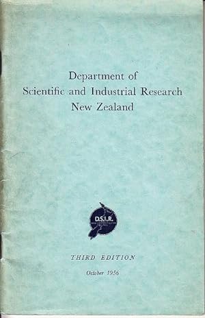 Department of Scientific and Industrial Research New Zealand - Departmental Handbook