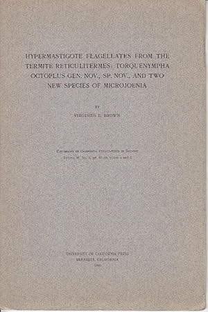 Hypermastigote Flagellates From the Termite Reticulitermes: Torquenympha Octoplus Gen. Nov., Sp. ...