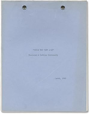 Bild des Verkufers fr Since You Went Away (Original post-production screenplay for the 1944 film) zum Verkauf von Royal Books, Inc., ABAA