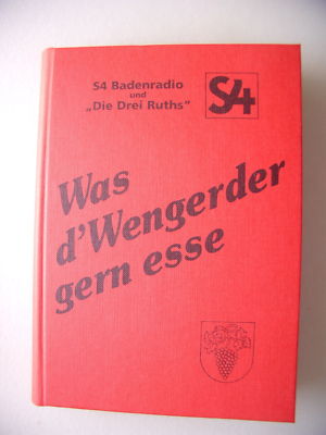 Was d'Wengerder gern esse 1997 Weingarten Kochbuch