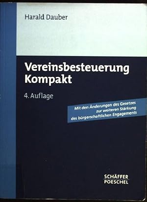 Immagine del venditore per Vereinsbesteuerung kompakt venduto da books4less (Versandantiquariat Petra Gros GmbH & Co. KG)