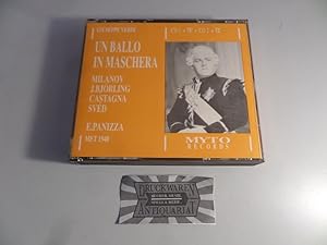 Image du vendeur pour Verdi: Un Ballo in Maschera (New York 14. Dezember 1940) [2 CD-Box + Libretto]. mis en vente par Druckwaren Antiquariat